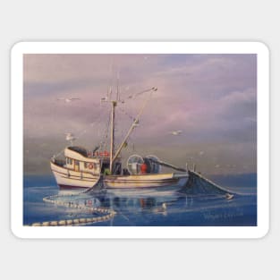 Seiner Hauling Sticker